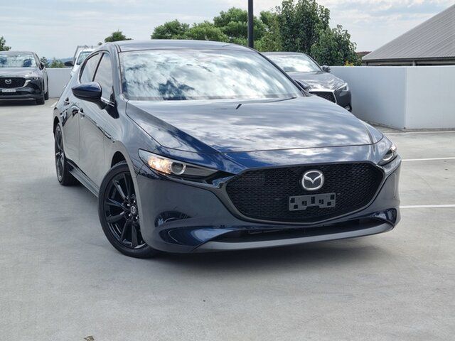 Used Mazda 3 BP2H7A G20 SKYACTIV-Drive Touring Liverpool, 2022 Mazda 3 BP2H7A G20 SKYACTIV-Drive Touring Blue 6 Speed Sports Automatic Hatchback