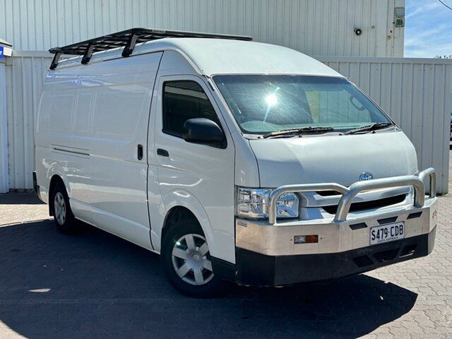 Used Toyota HiAce KDH221R High Roof Super LWB Christies Beach, 2015 Toyota HiAce KDH221R High Roof Super LWB White 4 Speed Automatic Van