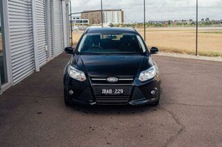 2011 Ford Focus LW Trend PwrShift Black 6 Speed Sports Automatic Dual Clutch Hatchback.
