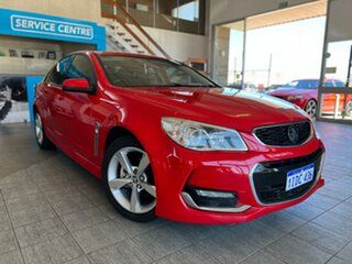 2016 Holden Commodore VF II MY16 SV6 Red 6 Speed Sports Automatic Sedan