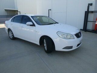 2010 Holden Epica EP MY10 CDX White 6 Speed Sports Automatic Sedan.