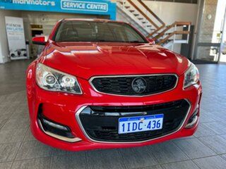 2016 Holden Commodore VF II MY16 SV6 Red 6 Speed Sports Automatic Sedan