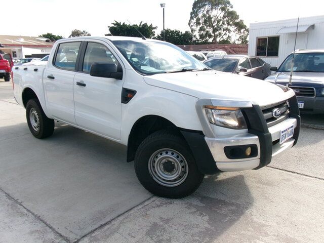 Used Ford Ranger PX XL St James, 2012 Ford Ranger PX XL White 6 Speed Manual Utility