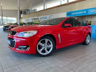 2016 Holden Commodore VF II MY16 SV6 Red 6 Speed Sports Automatic Sedan.