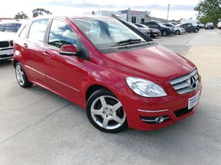2011 Mercedes-Benz B-Class W245 MY11 B180 Red 1 Speed Constant Variable Hatchback.