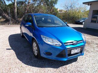 2012 Ford Focus LW MkII Ambiente PwrShift Blue 6 Speed Sports Automatic Dual Clutch Hatchback.