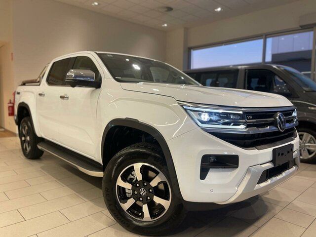 Demo Volkswagen Amarok NF MY23 TDI600 4MOTION Perm Style Liverpool, 2023 Volkswagen Amarok NF MY23 TDI600 4MOTION Perm Style Clear White 10 Speed Automatic Utility