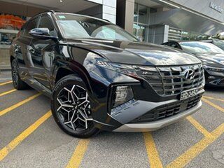 2023 Hyundai Tucson NX4.V2 MY24 Elite AWD N Line Phantom Black 8 Speed Sports Automatic Wagon.