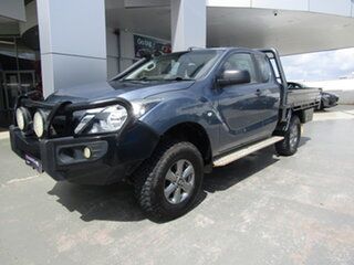 2017 Mazda BT-50 MY17 Update XT (4x4) Grey 6 Speed Manual Freestyle Cab Chassis.