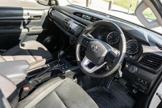 2017 Toyota Hilux GUN126R MY17 SR (4x4) Glacier White 6 Speed Automatic Dual Cab Utility