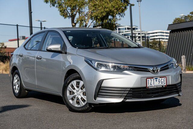 Pre-Owned Toyota Corolla ZRE172R MY17 Ascent Oakleigh, 2017 Toyota Corolla ZRE172R MY17 Ascent Silver Ash 7 Speed CVT Auto Sequential Sedan