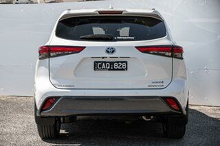 2022 Toyota Kluger Axuh78R Grande eFour White 6 Speed Constant Variable Wagon Hybrid