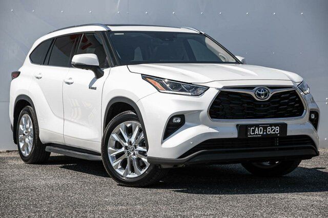 Pre-Owned Toyota Kluger Axuh78R Grande eFour Keysborough, 2022 Toyota Kluger Axuh78R Grande eFour White 6 Speed Constant Variable Wagon Hybrid