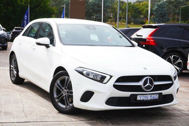 Used Mercedes-Benz A-Class W177 800+050MY A180 DCT Phillip, 2020 Mercedes-Benz A-Class W177 800+050MY A180 DCT White 7 Speed Sports Automatic Dual Clutch