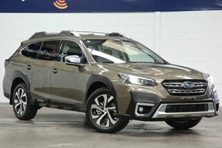2021 Subaru Outback B7A MY21 AWD Touring CVT Green 8 Speed Constant Variable Wagon.