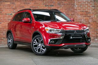 2017 Mitsubishi ASX XC MY17 XLS 2WD Red 6 Speed Constant Variable Wagon.