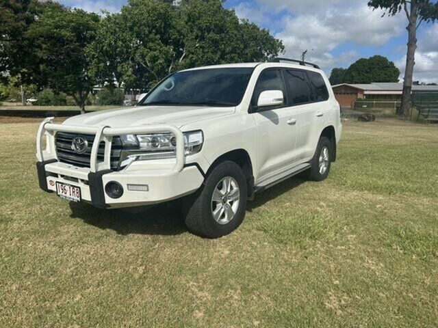 Pre-Owned Toyota Landcruiser VDJ200R LC200 GXL (4x4) Emerald, 2020 Toyota Landcruiser VDJ200R LC200 GXL (4x4) White 6 Speed Automatic Wagon