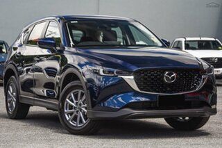 2024 Mazda CX-5 KF4WLA G25 SKYACTIV-Drive i-ACTIV AWD Maxx Sport Blue 6 Speed Sports Automatic Wagon.