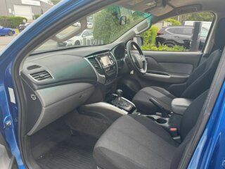 2016 Mitsubishi Triton MQ MY16 GLS Double Cab Blue 5 Speed Sports Automatic Utility