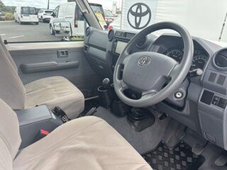 2022 Toyota Landcruiser VDJ79R GXL French Vanilla 5 Speed Manual Cab Chassis