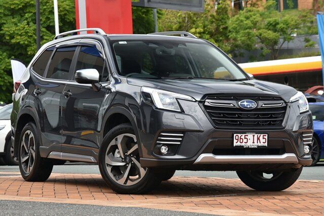 Demo Subaru Forester S5 MY24 2.5i-S CVT AWD Newstead, 2023 Subaru Forester S5 MY24 2.5i-S CVT AWD Gray Black 7 Speed Constant Variable Wagon