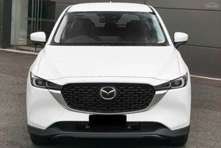 2024 Mazda CX-5 KF2WLA G25 SKYACTIV-Drive FWD Maxx Sport White 6 Speed Sports Automatic Wagon.