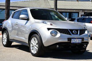 2014 Nissan Juke F15 MY14 ST 2WD Silver 1 Speed Constant Variable Hatchback.