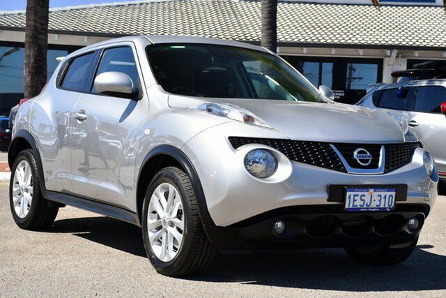 Used Nissan Juke F15 MY14 ST 2WD Victoria Park, 2014 Nissan Juke F15 MY14 ST 2WD Silver 1 Speed Constant Variable Hatchback