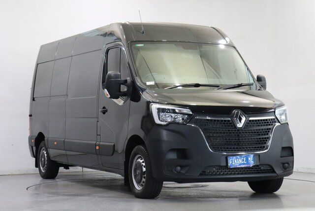 Used Renault Master X62 Phase 2 MY21 Pro Mid Roof LWB AMT 110kW Victoria Park, 2020 Renault Master X62 Phase 2 MY21 Pro Mid Roof LWB AMT 110kW Black 6 Speed