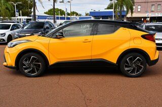 2021 Toyota C-HR ZYX10R Koba E-CVT 2WD Yellow and Black 7 Speed Constant Variable Wagon Hybrid.