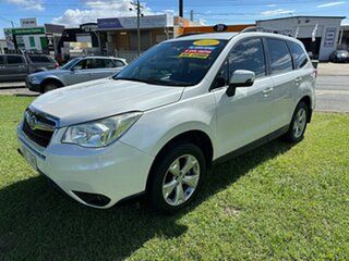 2013 Subaru Forester S4 MY13 2.5i Lineartronic AWD White 6 Speed Constant Variable Wagon.