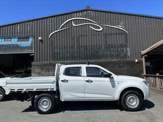 2020 Isuzu D-MAX RG MY21 SX Crew Cab White 6 Speed Sports Automatic Cab Chassis