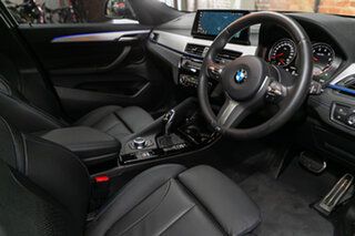2022 BMW X2 F39 sDrive18i Coupe DCT M Sport Black Sapphire 7 Speed Sports Automatic Dual Clutch.