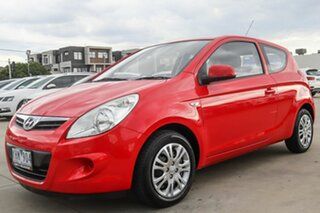 2011 Hyundai i20 PB MY11 Active Red 4 Speed Automatic Hatchback