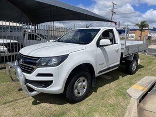 2019 Holden Colorado RG MY19 LS (4x2) (5Yr) White 6 Speed Automatic Cab Chassis.