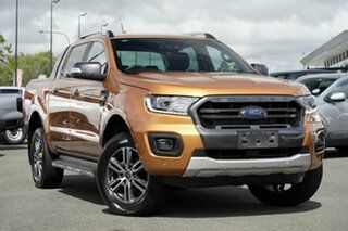2021 Ford Ranger PX MkIII 2021.25MY Wildtrak Orange 6 Speed Sports Automatic Double Cab Pick Up.