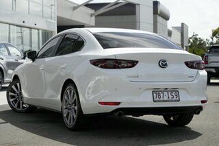 2020 Mazda 3 BP2S7A G20 SKYACTIV-Drive Evolve White 6 Speed Sports Automatic Sedan.