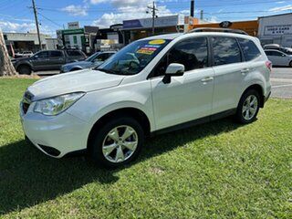 2013 Subaru Forester S4 MY13 2.5i Lineartronic AWD White 6 Speed Constant Variable Wagon.