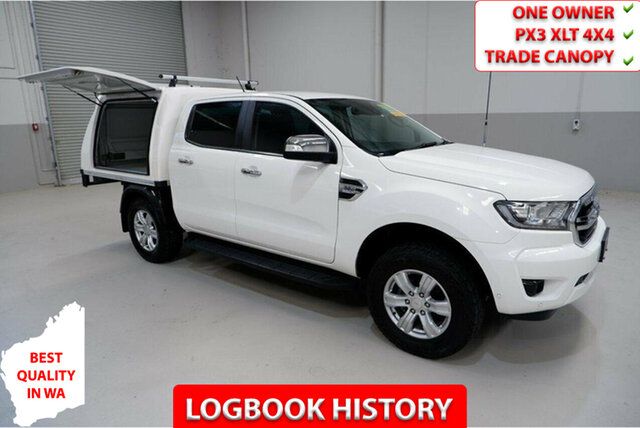 Used Ford Ranger PX MkIII 2019.75MY XLT Kenwick, 2019 Ford Ranger PX MkIII 2019.75MY XLT White 6 Speed Sports Automatic Double Cab Pick Up
