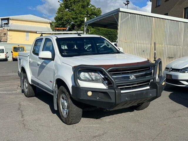 Used Holden Colorado RG MY17 LS Pickup Crew Cab Moorooka, 2017 Holden Colorado RG MY17 LS Pickup Crew Cab White 6 Speed Sports Automatic Utility