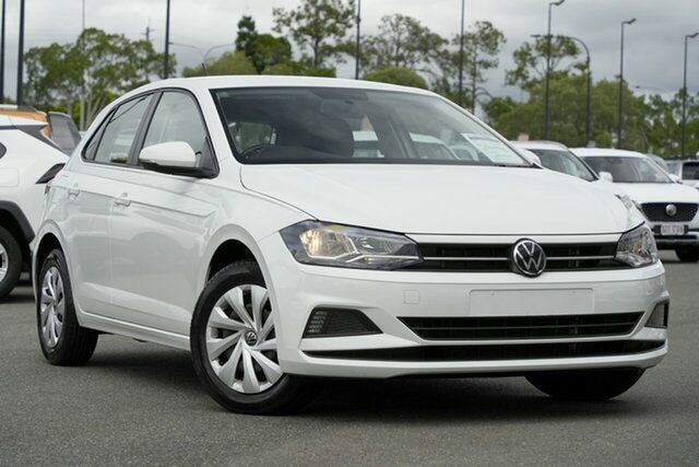Pre-Owned Volkswagen Polo AW MY21 70TSI DSG Trendline North Lakes, 2021 Volkswagen Polo AW MY21 70TSI DSG Trendline White 7 Speed Sports Automatic Dual Clutch