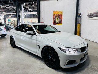 2016 BMW 4 Series F32 428i M Sport White 8 Speed Sports Automatic Coupe.