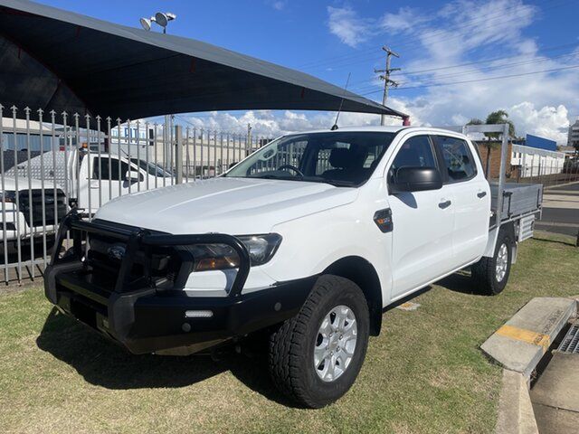 Used Ford Ranger PX MkII MY18 XL 3.2 (4x4) Toowoomba, 2017 Ford Ranger PX MkII MY18 XL 3.2 (4x4) White 6 Speed Automatic Crew Cab Chassis