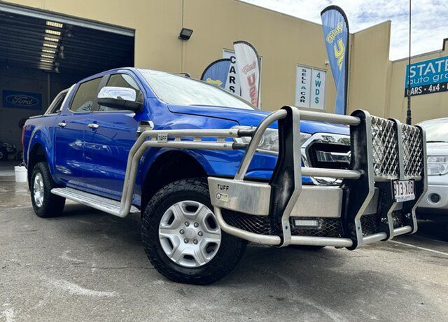 Used Ford Ranger PX MkII MY18 XLT 3.2 (4x4) Capalaba, 2017 Ford Ranger PX MkII MY18 XLT 3.2 (4x4) Blue 6 Speed Automatic Dual Cab Utility