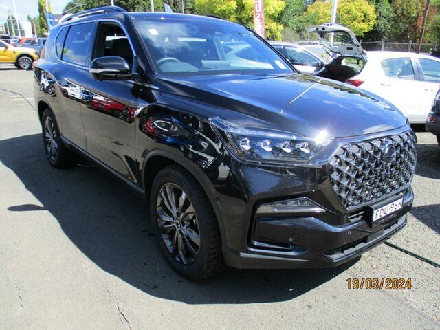 Used Ssangyong Rexton Y450 MY23 Ultimate Sport Pack Moss Vale, 2023 Ssangyong Rexton Y450 MY23 Ultimate Sport Pack Black 8 Speed Sports Automatic Wagon