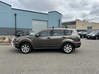 2011 Mitsubishi Outlander ZH MY11 LS 2WD Brown 6 Speed Constant Variable Wagon