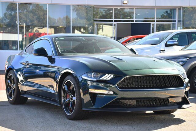 Used Ford Mustang FN 2019MY BULLITT Victoria Park, 2019 Ford Mustang FN 2019MY BULLITT Highland Green 6 Speed Manual FASTBACK - COUPE