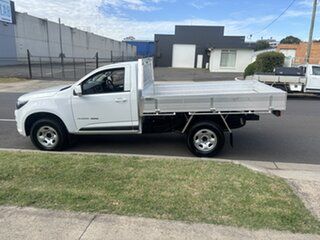 2018 Holden Colorado RG MY19 LS (4x4) White 6 Speed Manual Cab Chassis