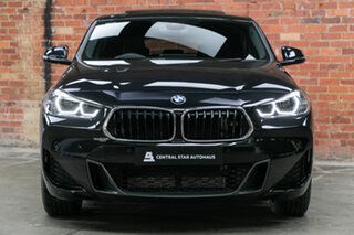2022 BMW X2 F39 sDrive18i Coupe DCT M Sport Black Sapphire 7 Speed Sports Automatic Dual Clutch