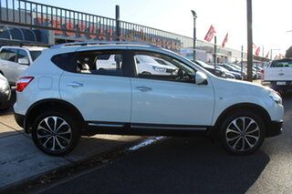 2013 Nissan Dualis J10W Series 4 MY13 Ti-L Hatch X-tronic 2WD White 6 Speed Constant Variable